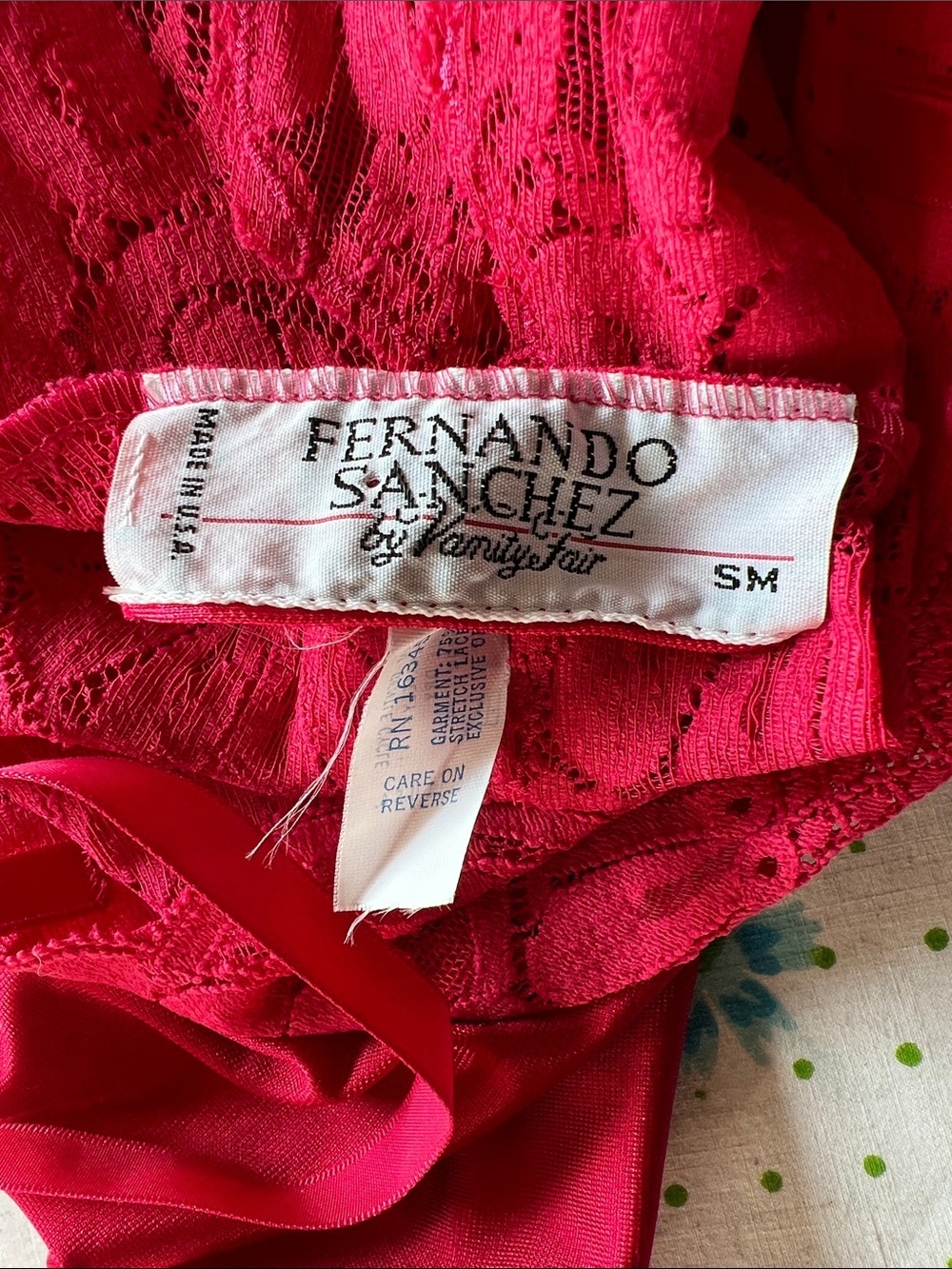 Vintage Vanity Fair Fernando Sanchez - Nightie - Lingerie - SM - Picture 6 of 10